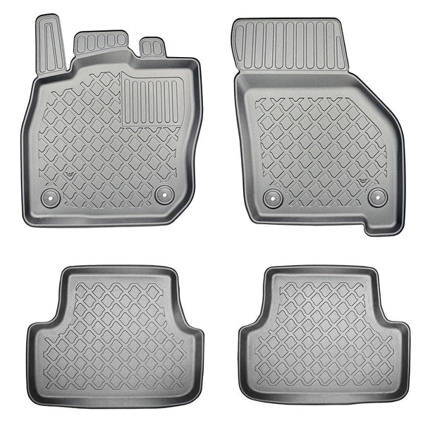 Gummimatten mit hohem Rand Volkswagen Golf 8 MHEV, baujahr 11.2020 - bis heute, karosserie schrägheck #1