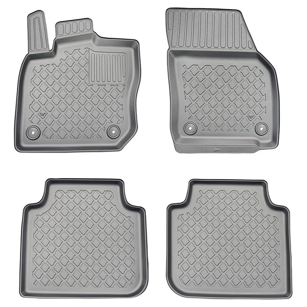 Gummimatten mit hohem Rand Skoda Kodiaq II MHEV, baujahr 02.2024 - bis heute, karosserie suv 5-7 sitzplätzen, ohne 3. sitzreihe | 603993