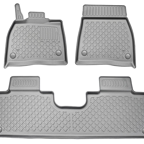 Gummimatten mit hohem Rand Mercedes EQS V296 electric, baujahr 12.2022 - bis heute, karosserie suv 5 sitzplätze | 604024