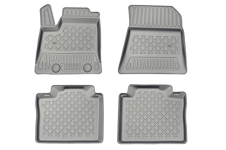 Gummimatten mit hohem Rand Renault Espace VI E-Tech Hybrid, baujahr 04.2023 - bis heute, karosserie suv 5-7 sitzplätzen, ohne 3. sitzreihe | 604371