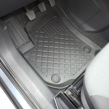 Gummimatten mit hohem Rand Opel Zafira B, baujahr 05.2005 - 2014, karosserie van 5-7 sitzplätzen, ohne 3. sitzreihe | 602368