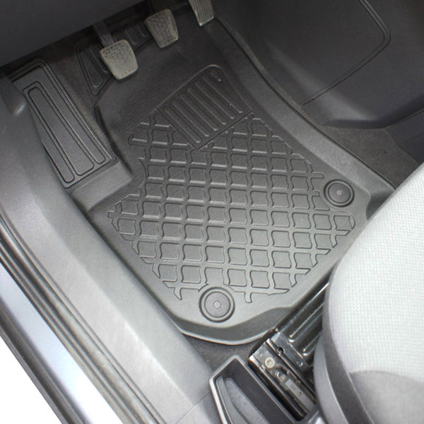 Gummimatten mit hohem Rand Opel Zafira B, baujahr 05.2005 - 2014, karosserie van 5-7 sitzplätzen, ohne 3. sitzreihe | 602368