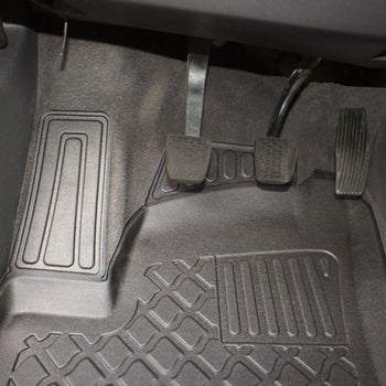 Gummimatten mit hohem Rand Opel Zafira B, baujahr 05.2005 - 2014, karosserie van 5-7 sitzplätzen, ohne 3. sitzreihe | 602368