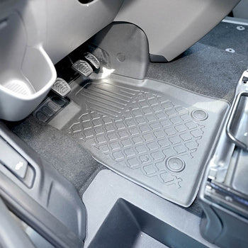 Gummimatten mit hohem Rand Ford Tourneo Custom, baujahr 01.2013 - 2018, karosserie van, Schaltgetriebe #3