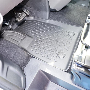 Gummimatten mit hohem Rand Ford Tourneo Custom Facelift, baujahr 02.2018 - 06.2023, karosserie van radstand l1 und l2, automatikgetriebe | 653146