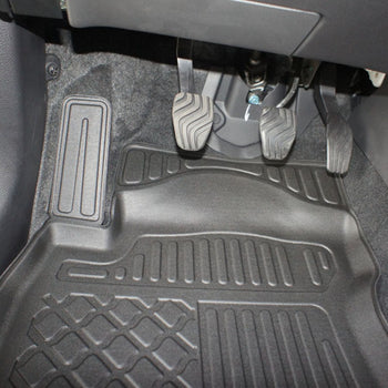 Gummimatten mit hohem Rand Nissan X-Trail T32, baujahr 08.2014 - 12.2021, karosserie suv 5-7 sitzplätzen, ohne 3. sitzreihe | 603271