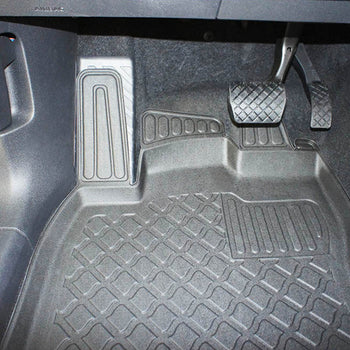 Gummimatten mit hohem Rand Volkswagen Tiguan II Allspace, baujahr 11.2017 - 2024, karosserie suv 5-7 sitzplätzen, ohne 3. sitzreihe | 603293