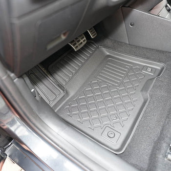 Gummimatten mit hohem Rand Hyundai Kona electric, baujahr 08.2018 - 03.2023, karosserie suv entspricht nicht dem hybrid | 603322