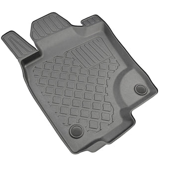 Gummimatten mit hohem Rand Mercedes X-Klasse Clasa X, baujahr 01.2016 - bis heute, karosserie pickup ohne den am rechten beifahrer befestigten feuerlöscher | 603361