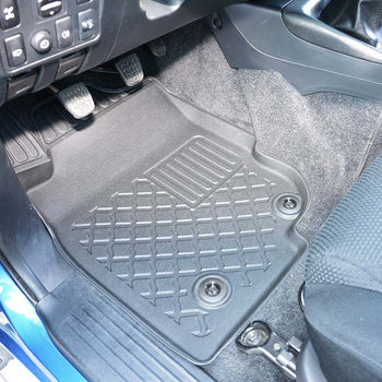 Gummimatten mit hohem Rand Toyota Hilux, baujahr 2006 - 08.2016, karosserie pickup doppelkabine | 603378