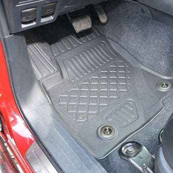 Gummimatten mit hohem Rand Toyota Hilux, baujahr 09.2016 - bis heute, karosserie pickup doppelkabine | 603380