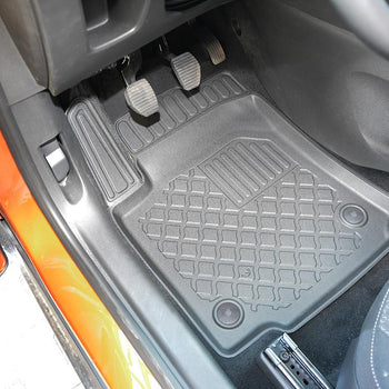 Gummimatten mit hohem Rand Citroen C3 Aircross, baujahr 11.2017 - 05.2024, karosserie suv | 603437