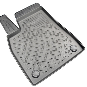 Gummimatten mit hohem Rand Tesla Model X, baujahr 10.2016 - 12.2020, karosserie suv 6-7 sitzplätze, vordere automatten | 653861