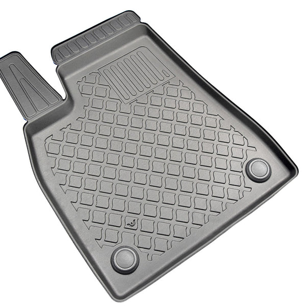 Gummimatten mit hohem Rand Tesla Model X, baujahr 10.2016 - 12.2020, karosserie suv 6-7 sitzplätze, vordere automatten | 653861