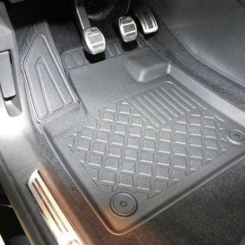 Gummimatten mit hohem Rand DS 7 DS E-Tense PHEV, baujahr 07.2019 - bis heute, karosserie suv facelift, entspricht nicht der version mit mitteltunnel auf der 2er-sitzreihe | 603910
