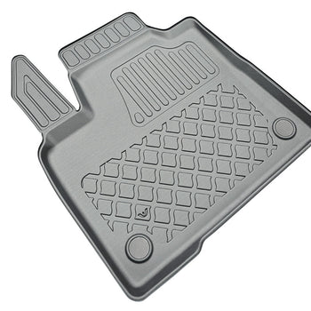 Gummimatten mit hohem Rand Mercedes T-Class, baujahr 04.2022 - bis heute, karosserie van kürzer und langer radstand, entspricht nicht dem elektromodell | 604009