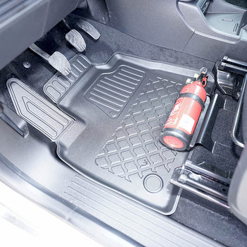 Gummimatten mit hohem Rand Mercedes Citan W420 Tourer, baujahr 10.2021 - bis heute, karosserie van kürzer und langer radstand, entspricht nicht dem elektromodell | 604009