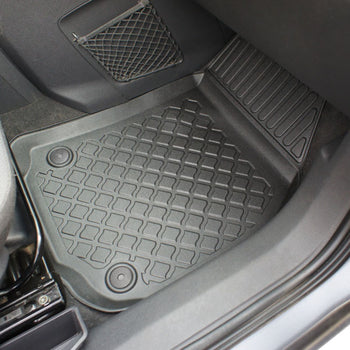 Gummimatten mit hohem Rand Opel Zafira B, baujahr 05.2005 - 2014, karosserie van 5-7 sitzplätzen, ohne 3. sitzreihe | 602368