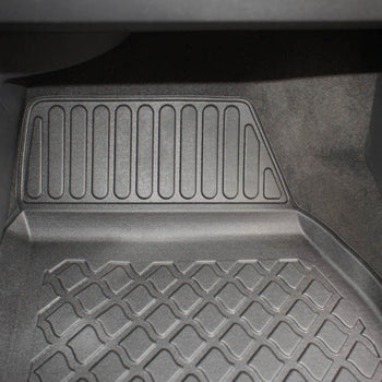 Gummimatten mit hohem Rand Opel Zafira B, baujahr 05.2005 - 2014, karosserie van 5-7 sitzplätzen, ohne 3. sitzreihe | 602368