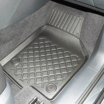 Gummimatten mit hohem Rand Volkswagen Sharan II, baujahr 09.2010 - bis heute, karosserie van 5-7 sitzplätzen, ohne 3. sitzreihe | 603093