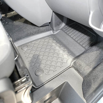 Gummimatten mit hohem Rand Ford Tourneo Custom Facelift, baujahr 02.2018 - 06.2023, karosserie van radstand l1 und l2, schaltgetriebe | 653145