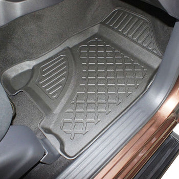Gummimatten mit hohem Rand Nissan Navara, baujahr 01.2016 - bis heute, karosserie pickup doppelkabine | 603274