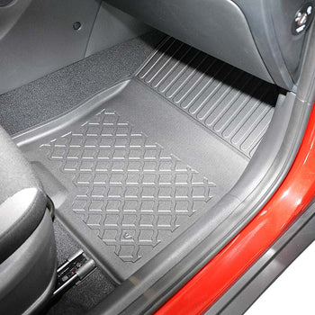 Gummimatten mit hohem Rand Hyundai Kona Hybrid, baujahr 09.2019 - 03.2023, karosserie suv entspricht nicht dem elektromodell | 603321