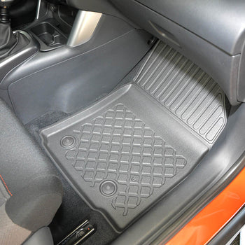 Gummimatten mit hohem Rand Citroen C3 Aircross, baujahr 11.2017 - 05.2024, karosserie suv | 603437