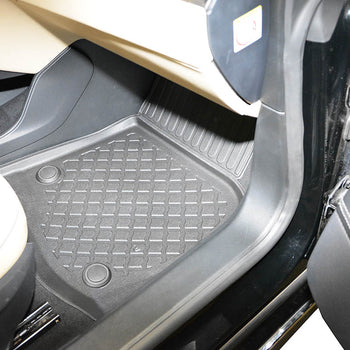 Gummimatten mit hohem Rand Tesla Model S, baujahr 07.2012 - 03.2015, karosserie coupé für modelle mit hinterradantrieb | 603864