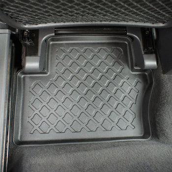 Gummimatten mit hohem Rand Opel Zafira B, baujahr 05.2005 - 2014, karosserie van 5-7 sitzplätzen, ohne 3. sitzreihe | 602368