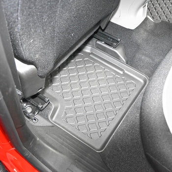 Gummimatten mit hohem Rand Jeep Renegade Facelift, baujahr 06.2018 - bis heute, karosserie suv passt nicht zu 4xe plug-in-hybrid modell | 602689