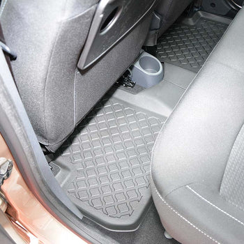 Gummimatten mit hohem Rand Dacia Lodgy, baujahr 07.2012 - bis heute, karosserie kombi 5-7 sitzplätzen, ohne 3. sitzreihe | 603052