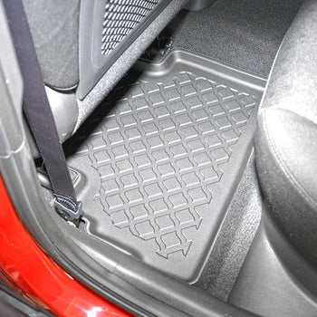 Gummimatten mit hohem Rand Hyundai Kona, baujahr 11.2017 - 03.2023, karosserie suv entspricht nicht dem elektrisch und hybrid modell | 603315