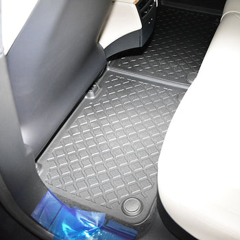 Gummimatten mit hohem Rand Tesla Model S, baujahr 07.2012 - 03.2015, karosserie coupé für modelle mit hinterradantrieb | 603864