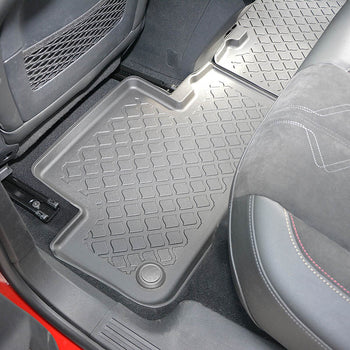 Gummimatten mit hohem Rand Citroen DS 7, baujahr 02.2018 - bis heute, karosserie suv entspricht nicht der version mit mitteltunnel auf der 2er-sitzreihe | 603910