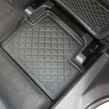 Gummimatten mit hohem Rand Opel Zafira B, baujahr 05.2005 - 2014, karosserie van 5-7 sitzplätzen, ohne 3. sitzreihe | 602368