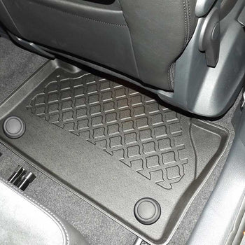 Gummimatten mit hohem Rand Seat Alhambra II, baujahr 09.2010 - bis heute, karosserie van 5-7 sitzplätzen, ohne 3. sitzreihe | 603093
