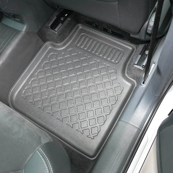 Gummimatten mit hohem Rand Volkswagen Tiguan II Allspace, baujahr 11.2017 - 2024, karosserie suv 5-7 sitzplätzen, ohne 3. sitzreihe | 603293