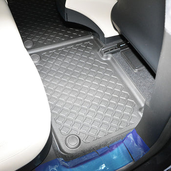 Gummimatten mit hohem Rand Tesla Model S, baujahr 07.2012 - 03.2015, karosserie coupé für modelle mit hinterradantrieb | 603864
