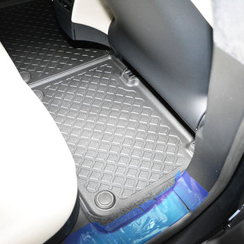 Gummimatten mit hohem Rand Tesla Model S, baujahr 07.2012 - 03.2015, karosserie coupé für modelle mit hinterradantrieb | 603864