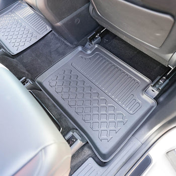 Gummimatten mit hohem Rand Hyundai Santa Fe V (MX5) HEV, baujahr 07.2024 - bis heute, karosserie suv 5-7 sitzplätzen, ohne 3. sitzreihe | 604227