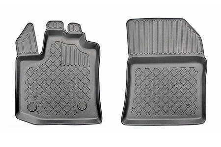 Gummimatten mit hohem Rand Dacia Dokker, baujahr 11.2012 - 09.2021, karosserie van 2-5 sitzplätzen, 1. sitzreihe | 653054