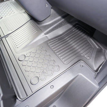 Gummimatten mit hohem Rand Opel Movano B, baujahr 2010 - 2021, karosserie van 2-3 sitzplätzen, kürzer, mittlerer und langer radstand | 653489