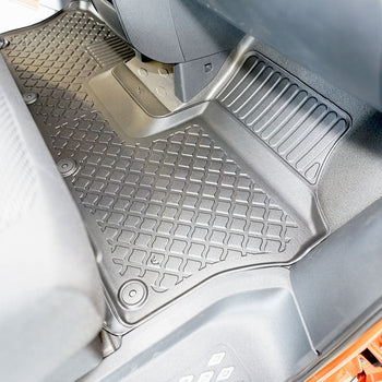 Gummimatten mit hohem Rand Volkswagen ID. BUZZ, baujahr 05.2022 - bis heute, karosserie van vordere automatten | 653898