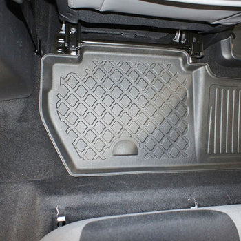 Gummimatten mit hohem Rand Peugeot Partner II, baujahr 2008 - 08.2018, karosserie van 5-7 sitzplätzen, ohne 3. sitzreihe | 602920