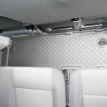 Gummimatten mit hohem Rand Volkswagen T5 Caravelle, baujahr 2003 - 05.2015, karosserie van kürzer radstand, 2. sitzreihe | 683105