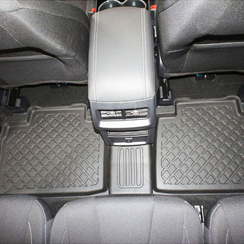 Gummimatten mit hohem Rand Ford S-Max II, baujahr 09.2015 - bis heute, karosserie van 5-7 sitzplätzen, ohne 3. sitzreihe, inklusive facelift | 603133