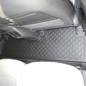 Gummimatten mit hohem Rand Kia Carens III, baujahr 04.2013 - 08.2019, karosserie van 5-7 sitzplätzen, ohne 3. sitzreihe | 603187