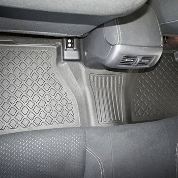 Gummimatten mit hohem Rand Mercedes X-Klasse Clasa X, baujahr 01.2016 - bis heute, karosserie pickup ohne den am rechten beifahrer befestigten feuerlöscher | 603361