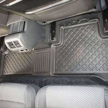 Gummimatten mit hohem Rand Volkswagen Touran II, baujahr 09.2015 - bis heute, karosserie van 5-7 sitzplätzen, ohne 3. sitzreihe | 603415